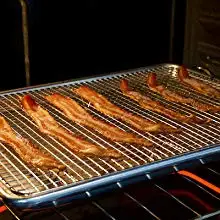 
Stainless Steel Oven and Dishwasher Safe Wire Cooling and Baking Rack 