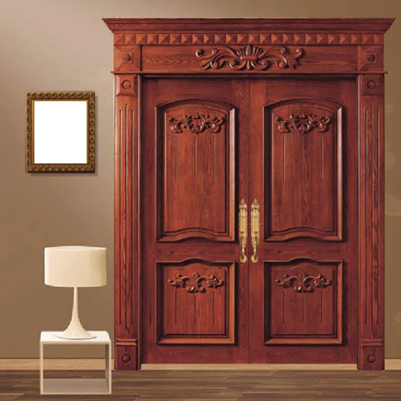 Custom Carved Door Interior Original Wood Door