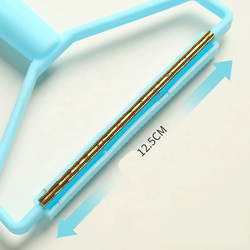 Скребок для шерсти домашних животных, портативная щетка для удаления пуха и ворса, из пластика, для кровати, дивана, одежды