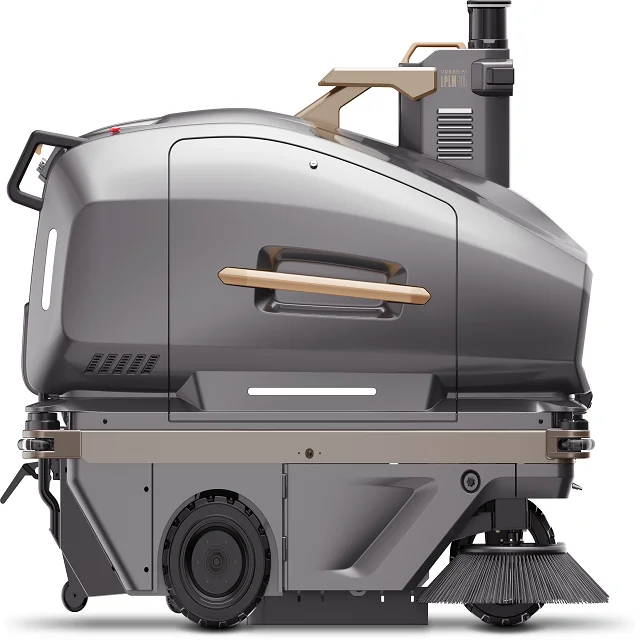 Artificial Intelligence Driverless Road Sweeper Robot