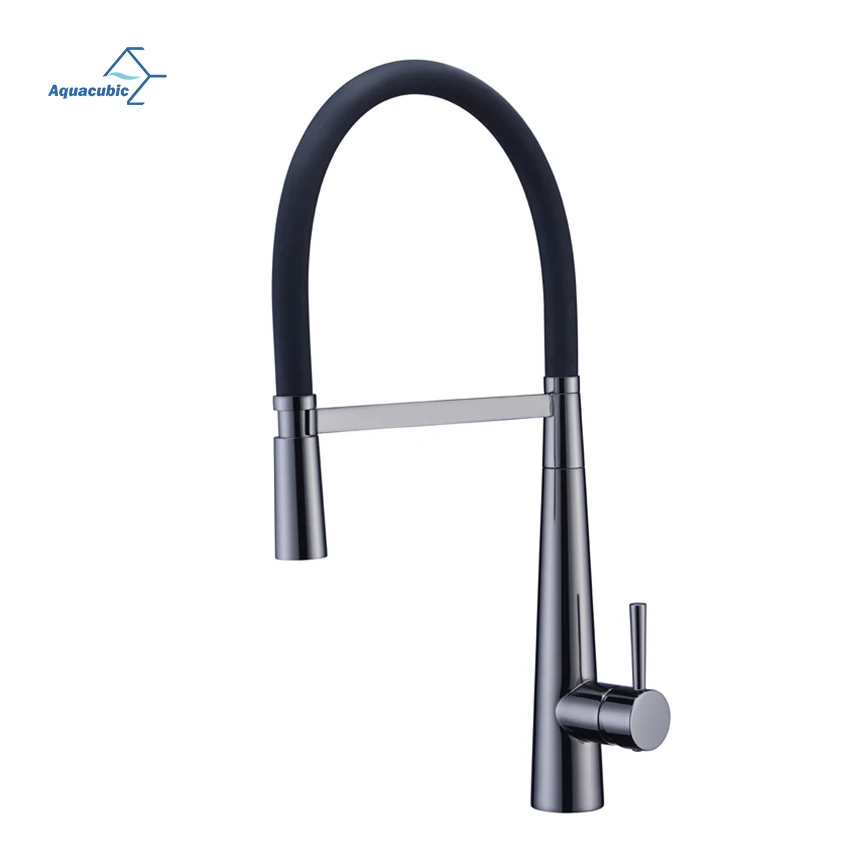 Wholesale Hot Sale Modern pull out Silicone Hose kitchen sink faucet