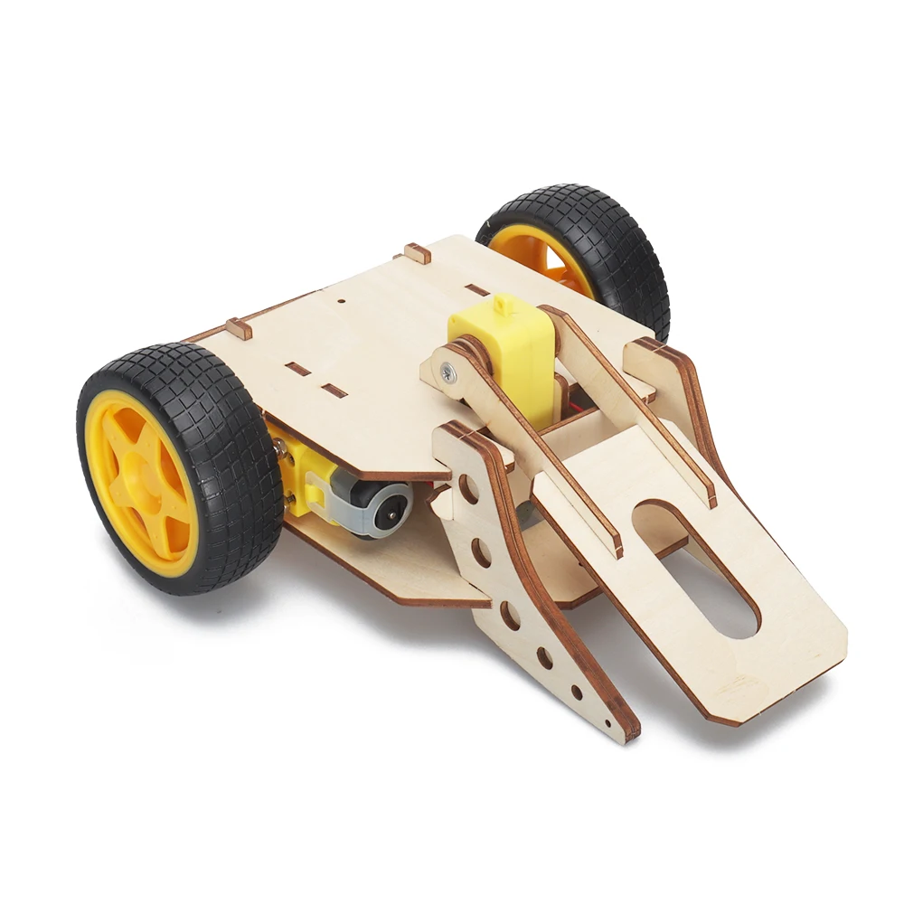 2023 New Battle Robots Kit 2.4G RC Fighting Robot Science Kit 3D Wooden Puzzle STEM Educational Remote Control Robot Toys