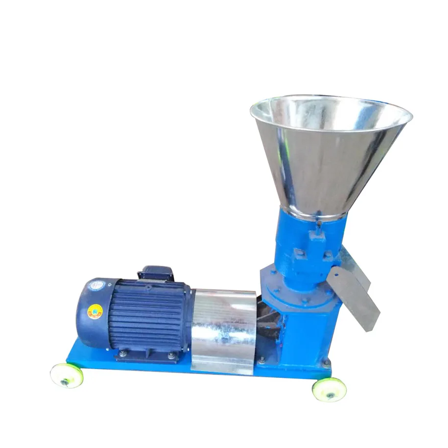 Машина для обработки корма для животных, пресс-машина для корма ячменя для крупного рогатого скота, кролика, овцы, лошади