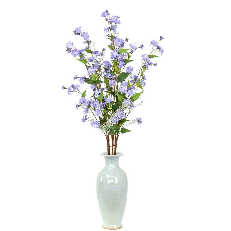 silk flower 102 cm branch flower chrysanthemum artificial marigold flower for vase decoration