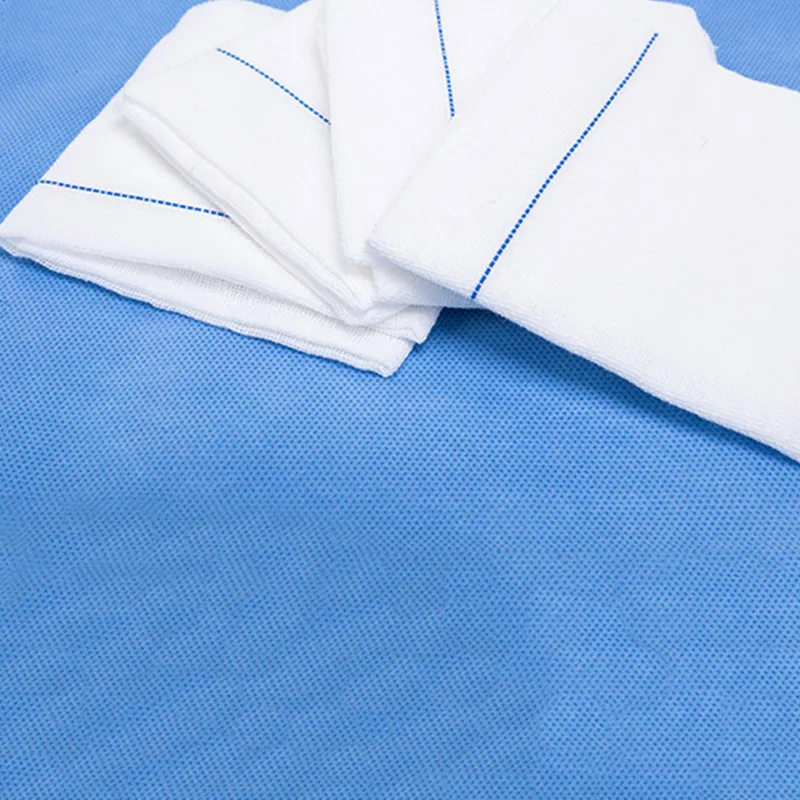 Хирургический нестерильный абсорбирующий марлевый компрессионный спонж/марлевый тампон