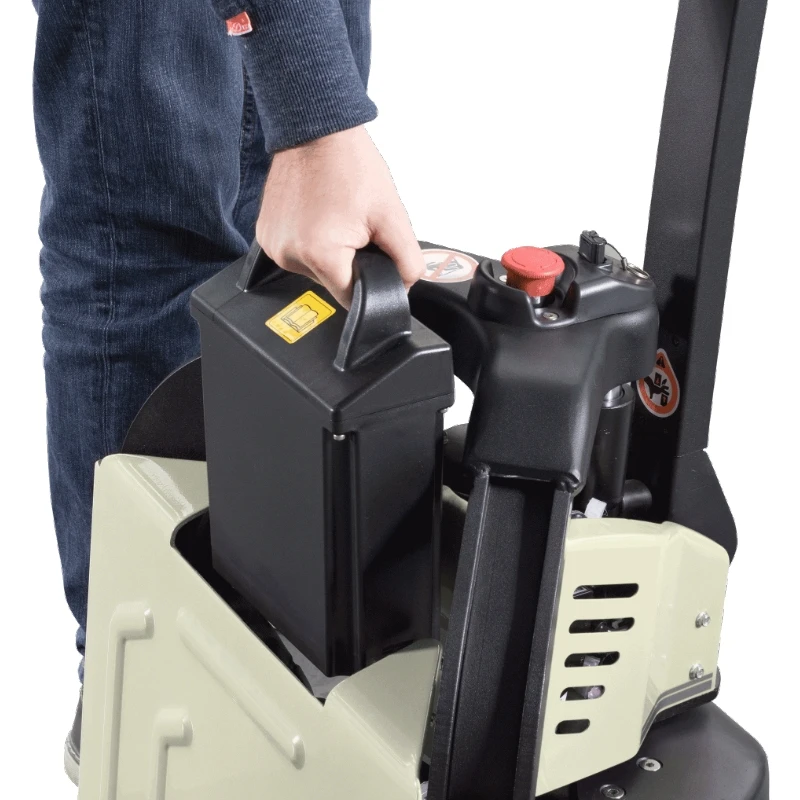  1200kg Fully Electric Powered Walkie Pallet Jack Truck