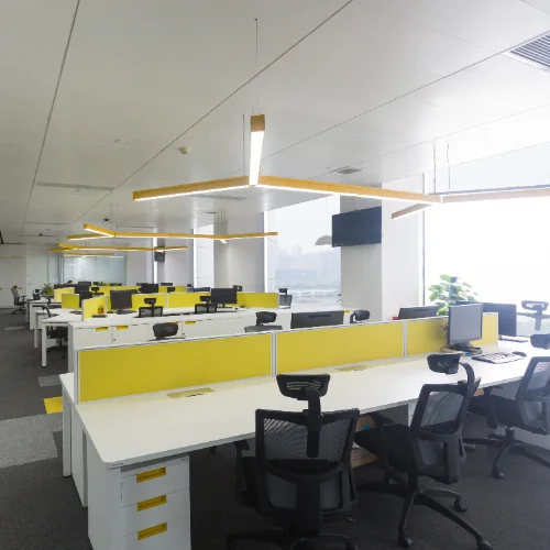 Factory Customized White employee staff Modern Office Desk  escritorios modernos de oficin Computer Workstations Desk