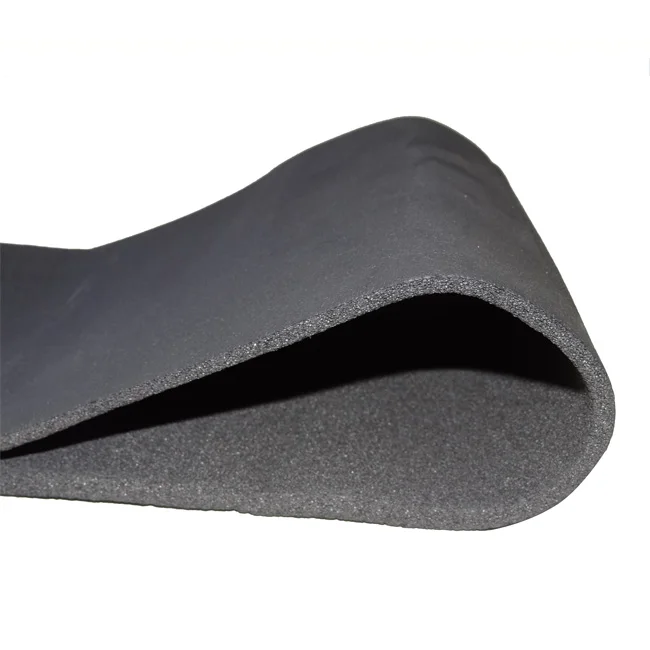FIRSTFLEX 13mm black NBR foam sheet rubber foam insulation sheet for HVAC system