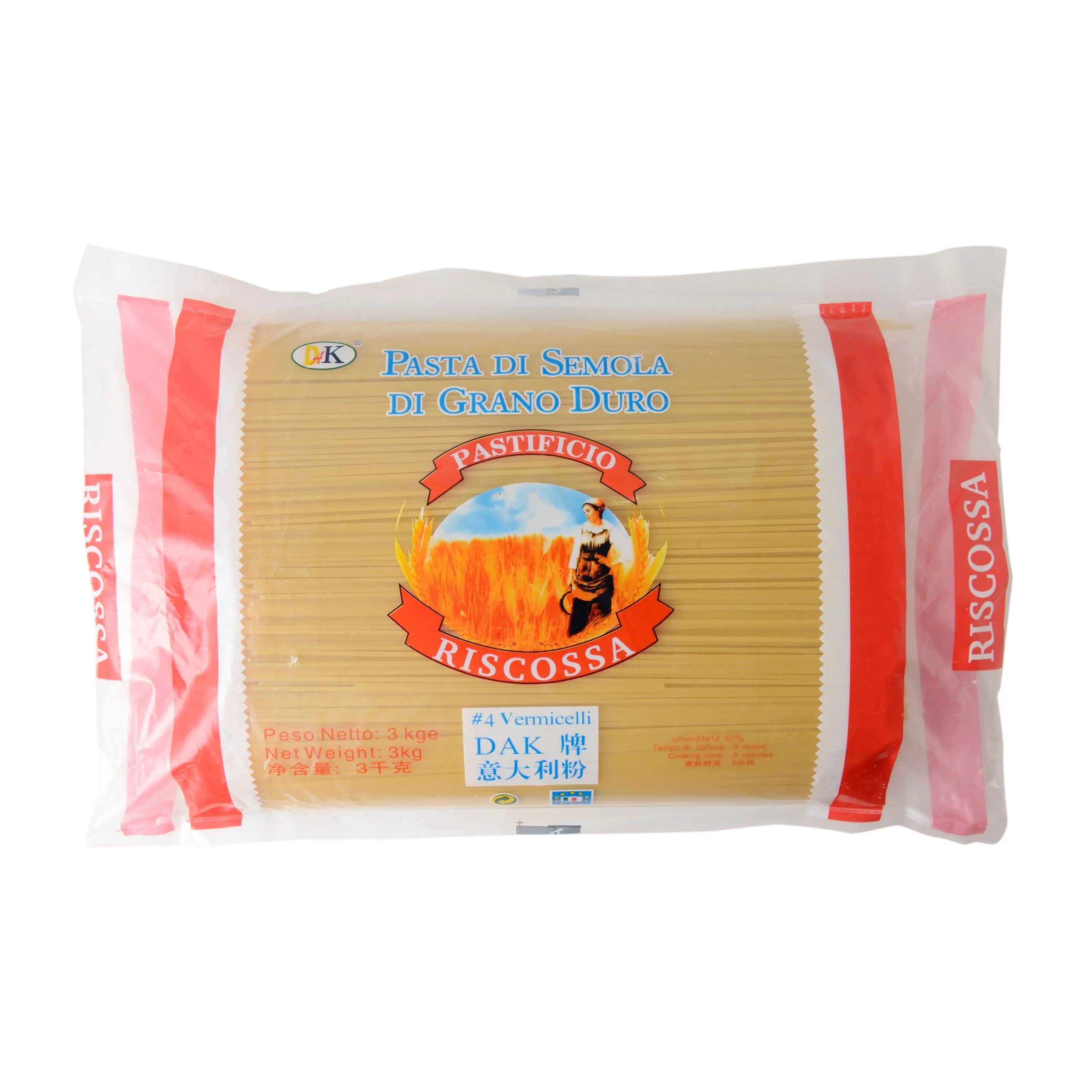 
SPAGHETTI VIVA PASTA 100% HARD DURUM WHEAT FROM TURKEY 
