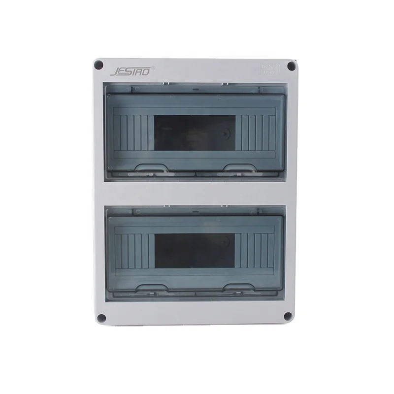 24 way electrical circuit breakers plastic distribution panel box