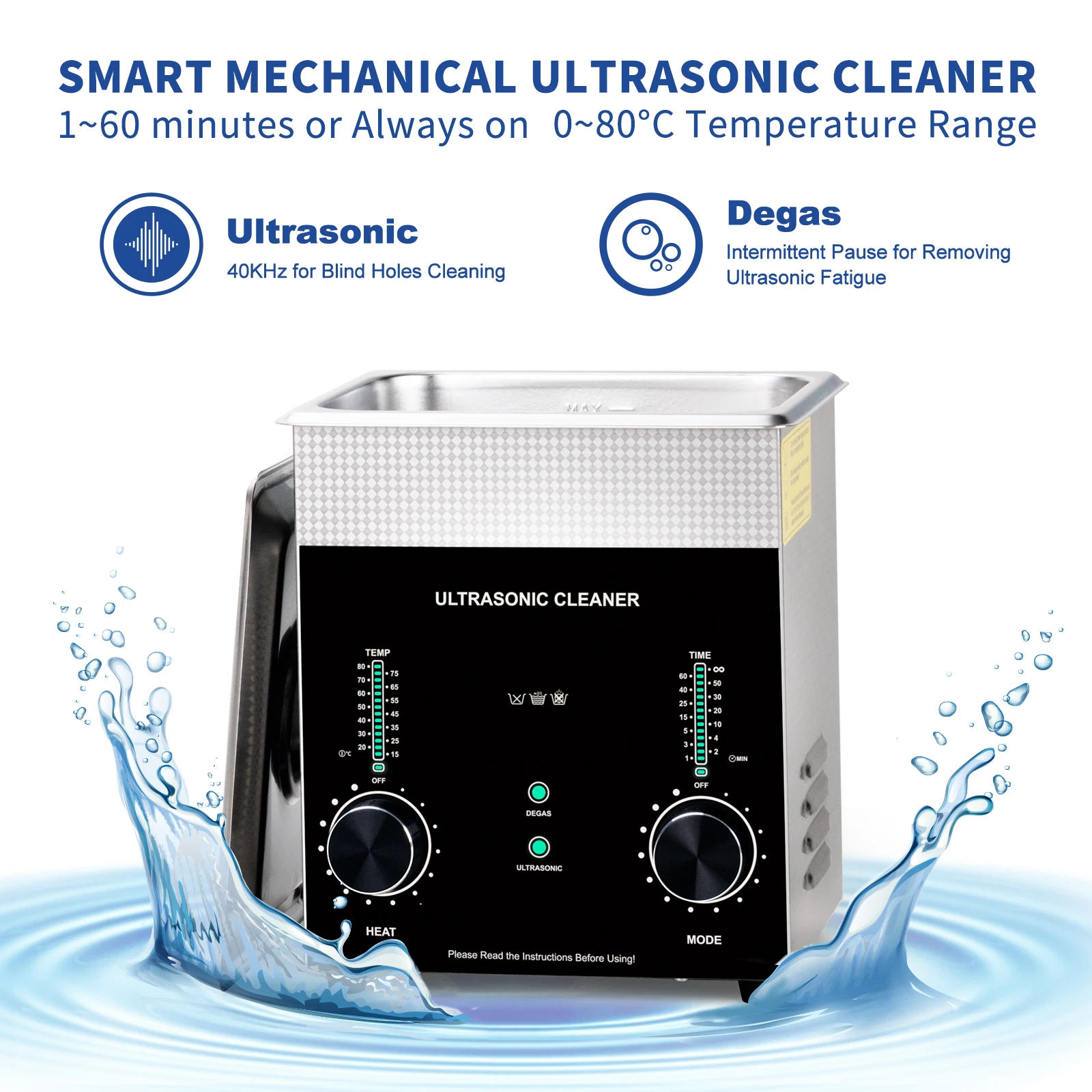 Ultrasonic Cleaner - 2L Ultrasonic Carburetor Cleaner,Sonic Cleaner,Ultrasound Gun,Lab Tool,Carburetor,Parts Cleaning Machine
