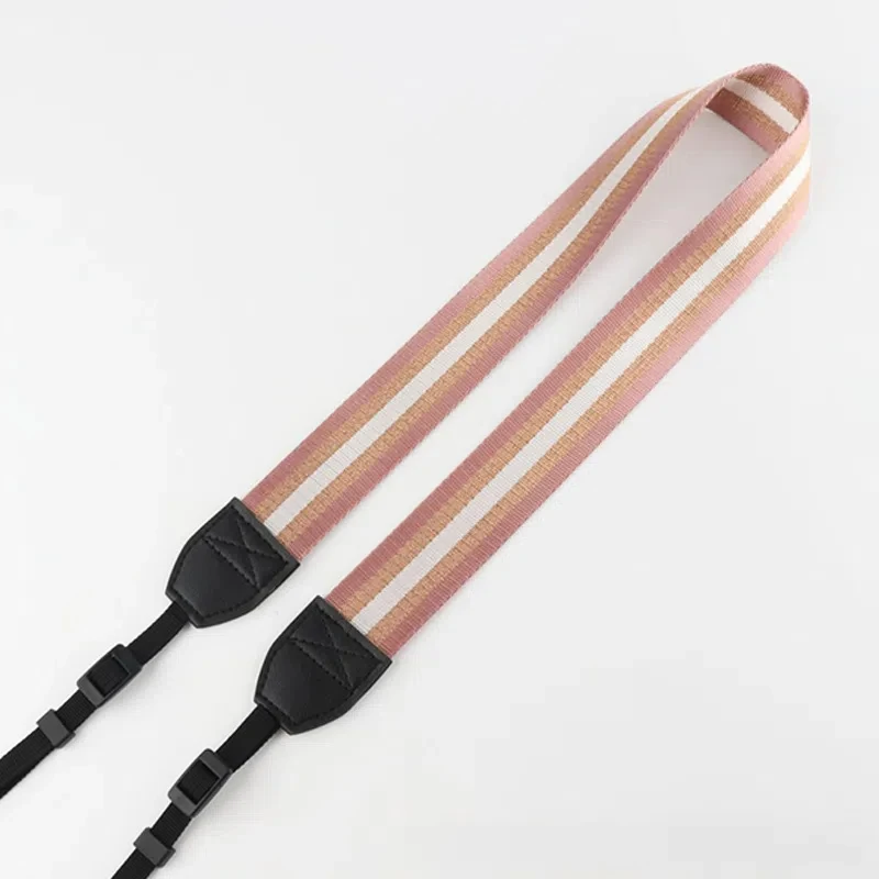 Universal Adjustable Camera Strap Shoulder Neck Strap Polyester Camera Belt For Nikon Canon DSLR Cameras Strap Accessories Part