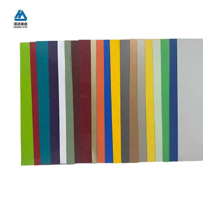 Painted color anodized aluminum sheet/plate 5mm mirror surface 3003 3015