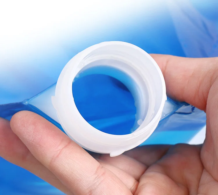 Складной портативный походный пластиковый контейнер для воды с краном, 5 л, 10 литров