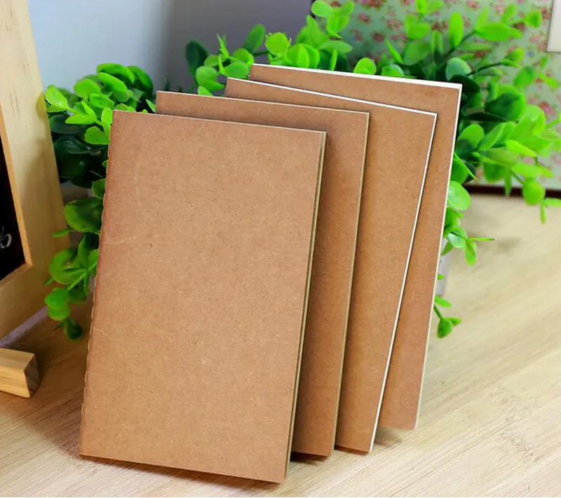 Factory price  bulk A4 A5 custom giveaway gifts stationery school kraft notebook