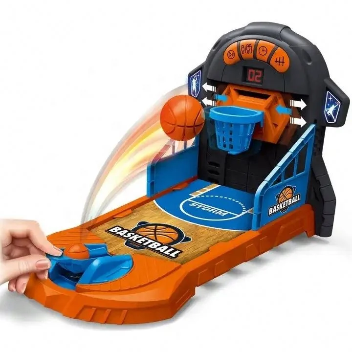 NEWEST Electric shooting machine toy creativity desktop arcade parent-Children interactive Toys Mini Basketball Tabletop Game