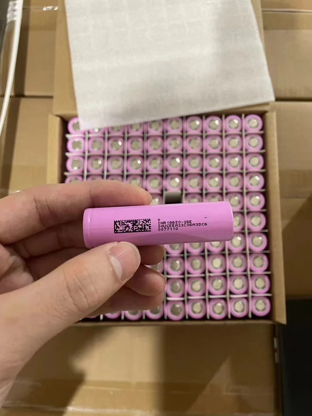 Batteries 18650 Cell battery 3.7v 2600mah 3500mah Lithium Rechargeable ICR 18650 Li ion Battery for E-bike/Scooters