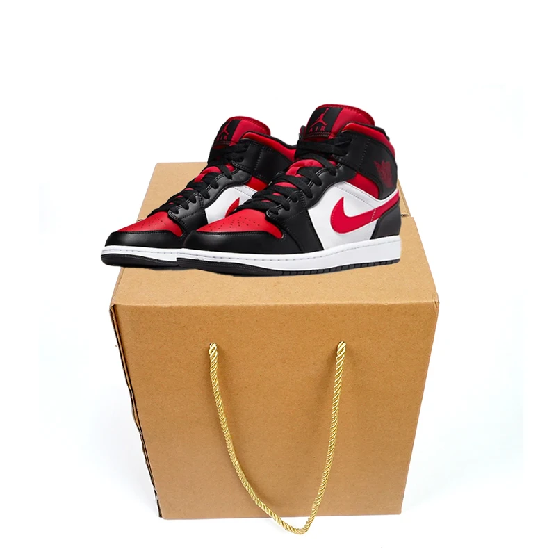 Wholesale Unique Shoe Box Supplier Handle Unique Design Wholesale Prices Creative Custom Logo Shoe Box Packaging