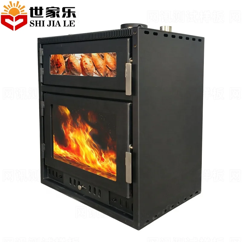 Wood Burning Fireplace With Oven Wood Stove