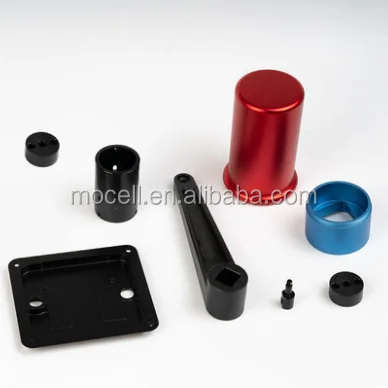 Customized aluminum alloy wire pipe clamp CNC manufacturing oxidation coloring