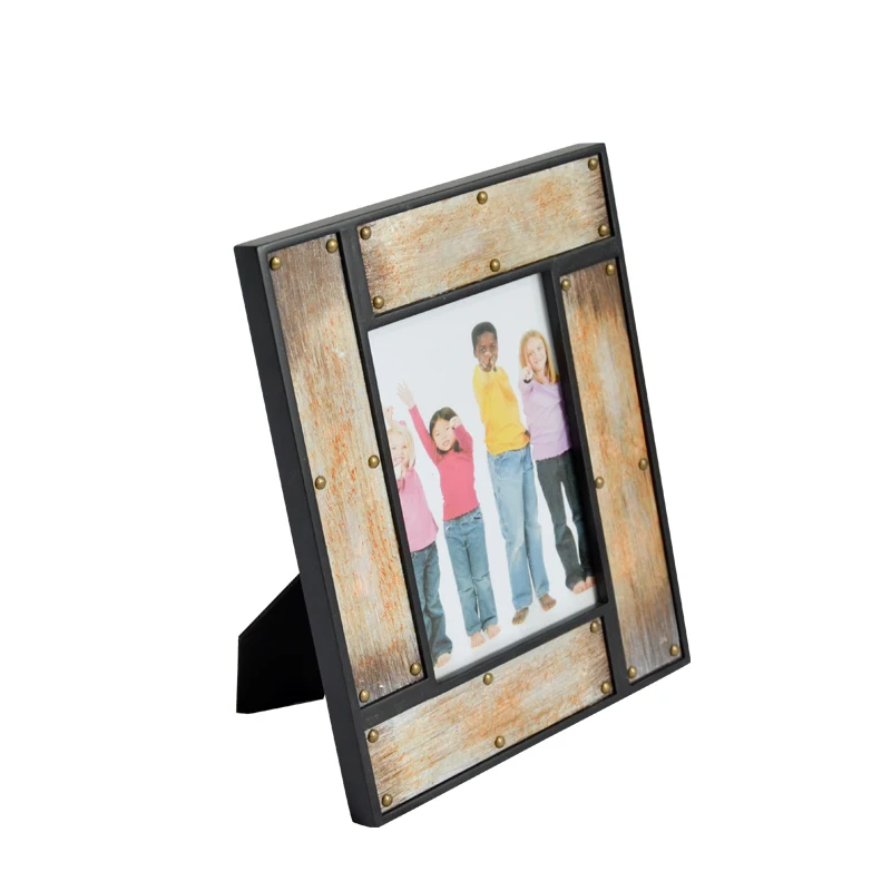 New design solid wood  innovative simple design artificial  antique photo frame
