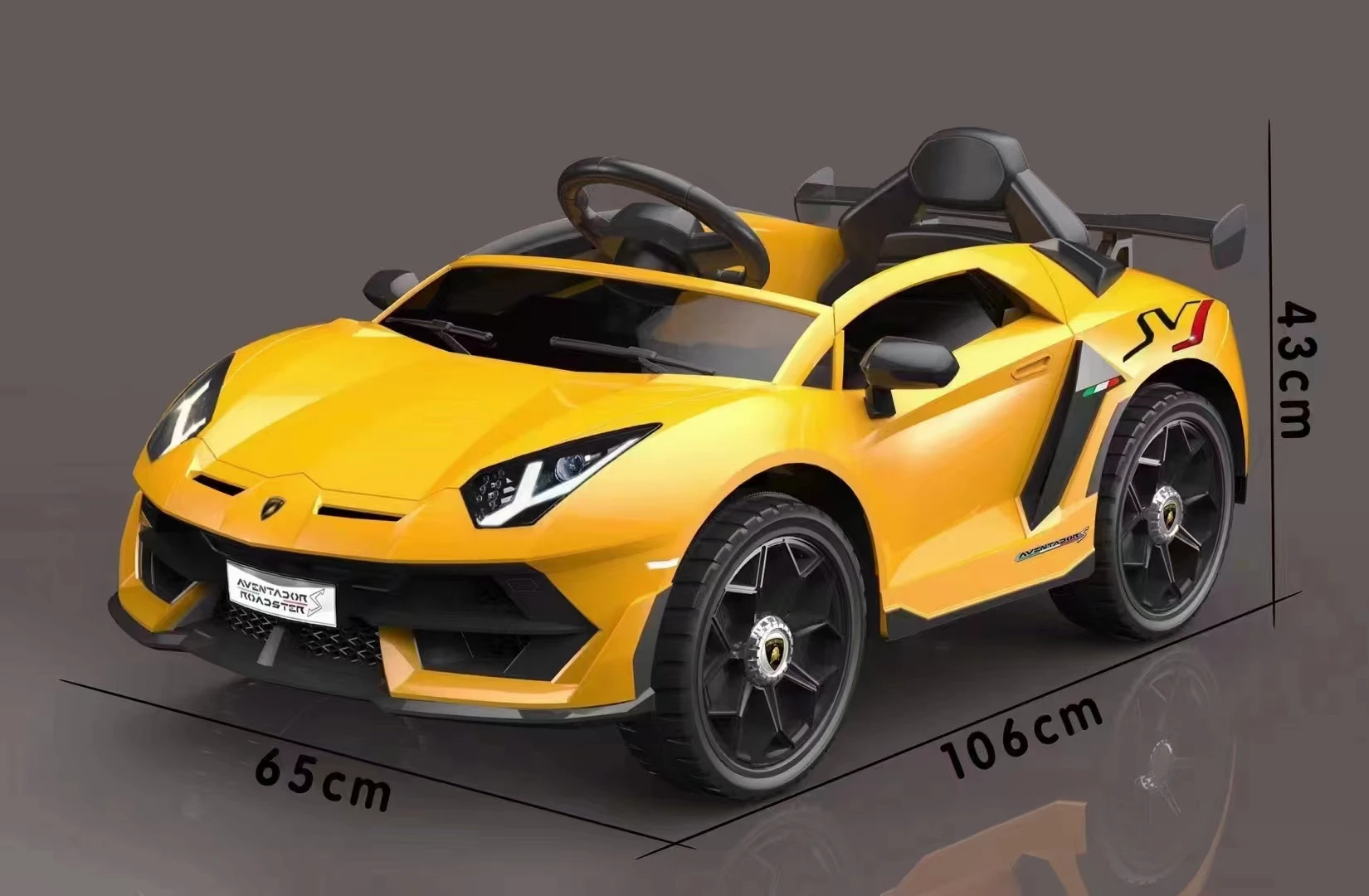 Top selling high quality kids to ride on car power wheel big kids battery operated car 6v4*2 kids electric car toy