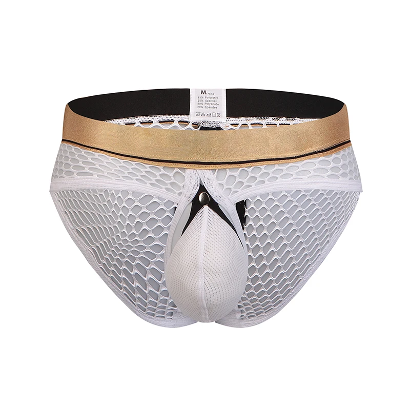 Wholesale Popular Sexy Gay Men Underwear Mesh Jockstrap Mens Sexy Korean Gay Underwear