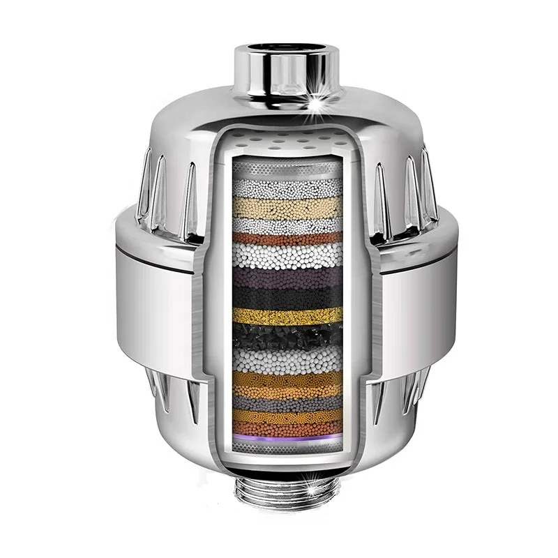 Лучший продавец 20 этапов индивидуальный высокопроизводительный фильтр для спа-душа воды и душа с хлором