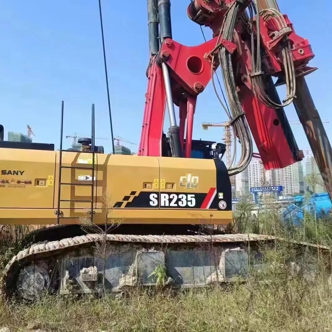 Б/у роторная буровая установка 75 м глубина 2 диаметр свайная дрель SAN SR235 SR220C SR150C