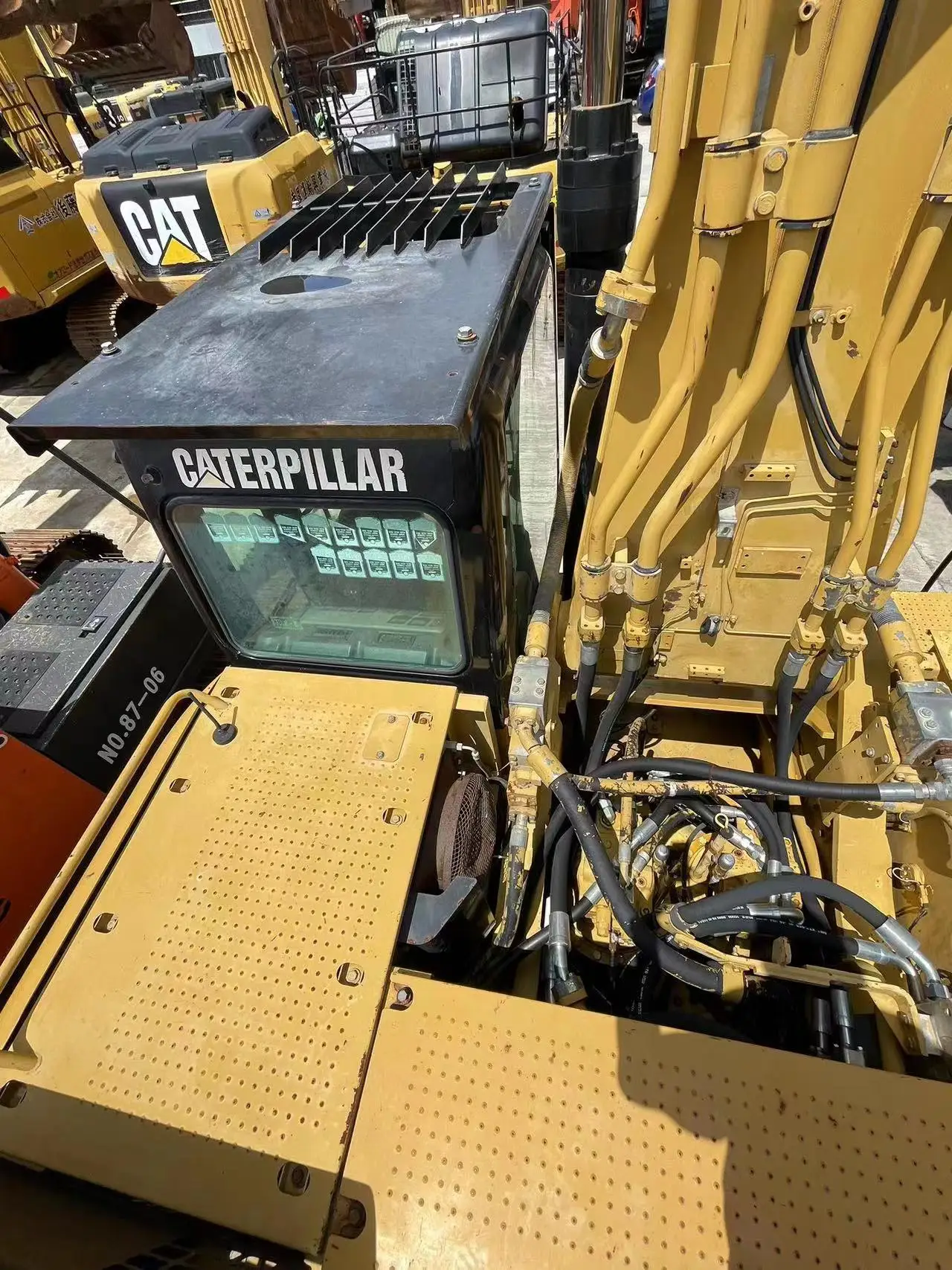 Wholesale Price Excavator Tension Recoil Spring Hydraulic Hammer 345 Digger 2018 Used Fine Cat 345dl Excavator