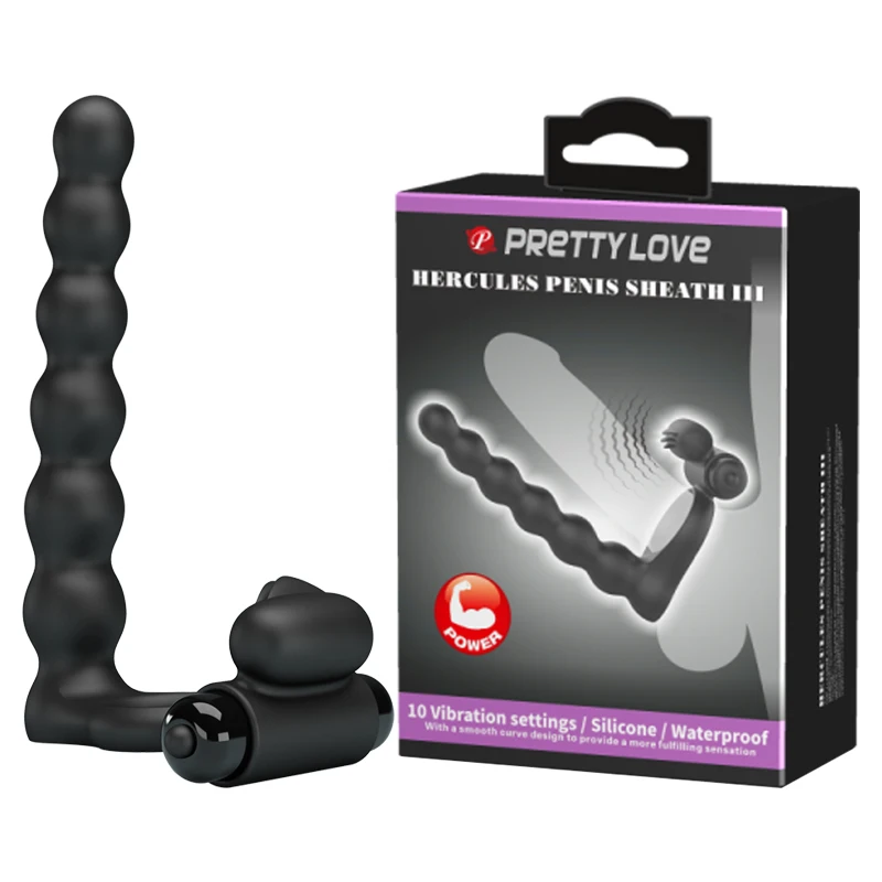 strapless ring dildo for For Adult Male Sex Shop Cock ring with anal butt plug anal ball