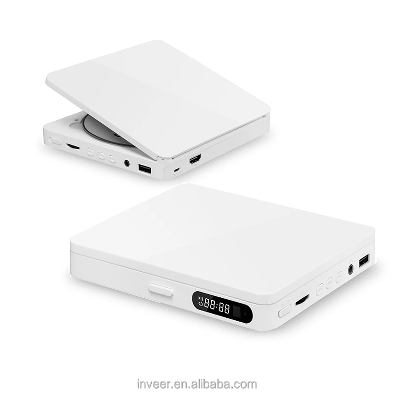 inveer Patent design, Palm size Portable DVD player with 2W speaker and  HDMI output for TV model M3C