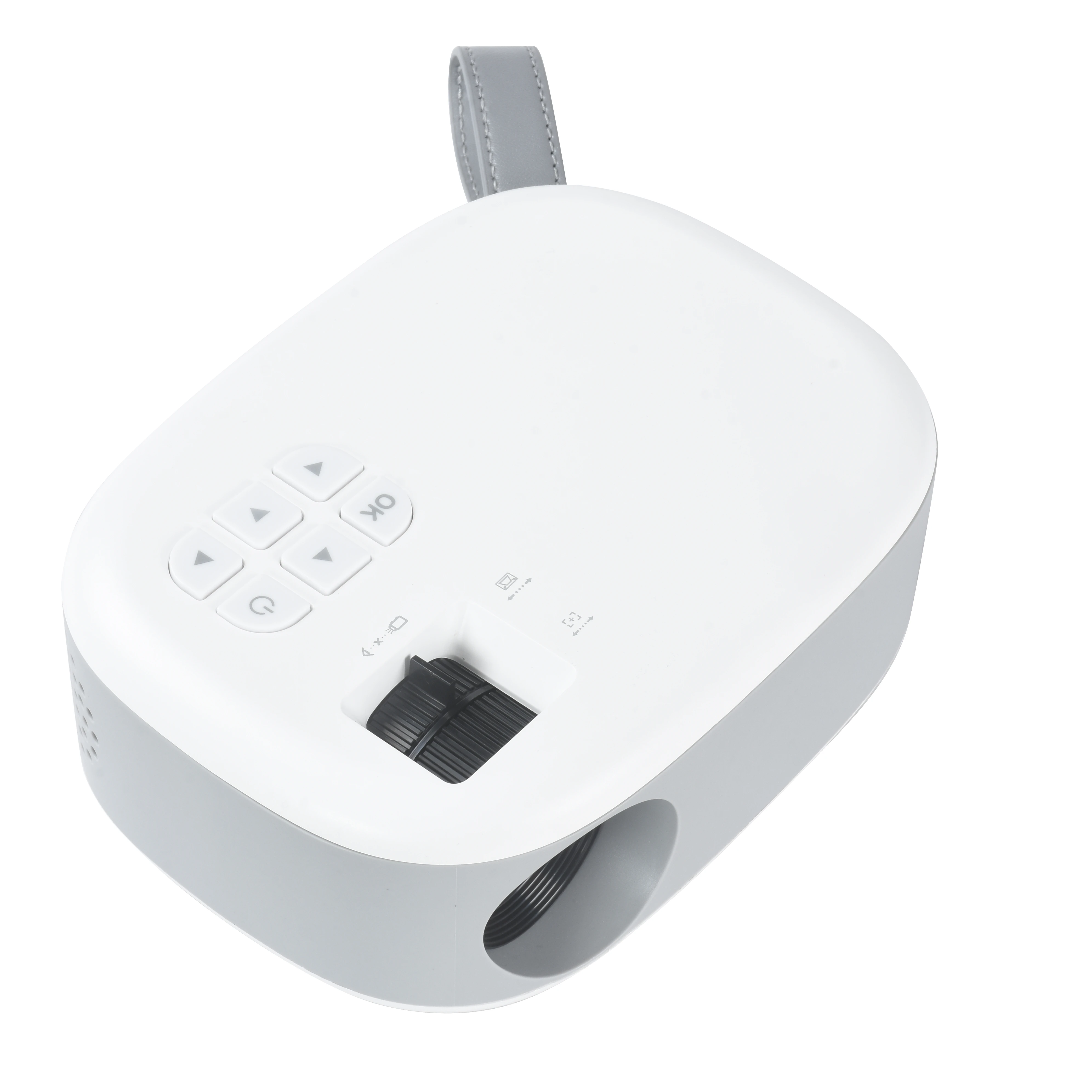 New N1 mini HD  portable projector home theater mobile led projector factory direct sale 2.4 inch