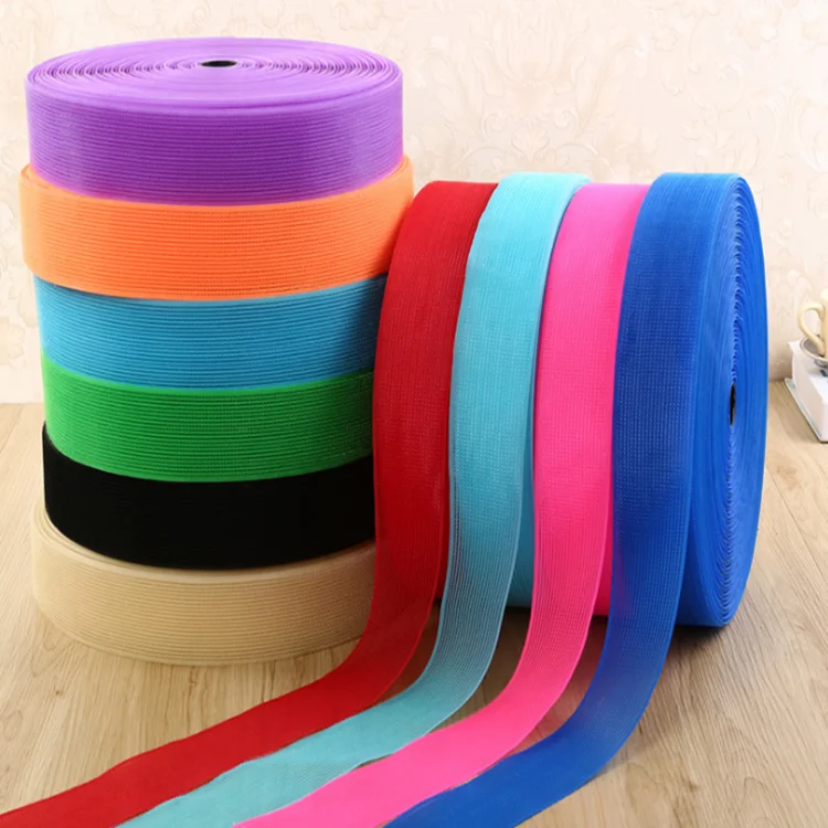 Customize various black nylon material girls hairdressing accessories reusable curling iron hook and loop