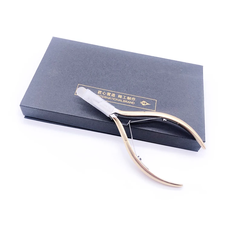 Wholesale Private Label Professional High Quality Best Gold Stainless Steel Personalized Cuticle Nail Nipper
