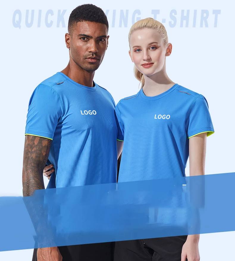 Hot sale   white  100% polyester mesh T-shirt Quick-drying  T shirt Custom Printed sports gym tshirt sublimation  Tshirts