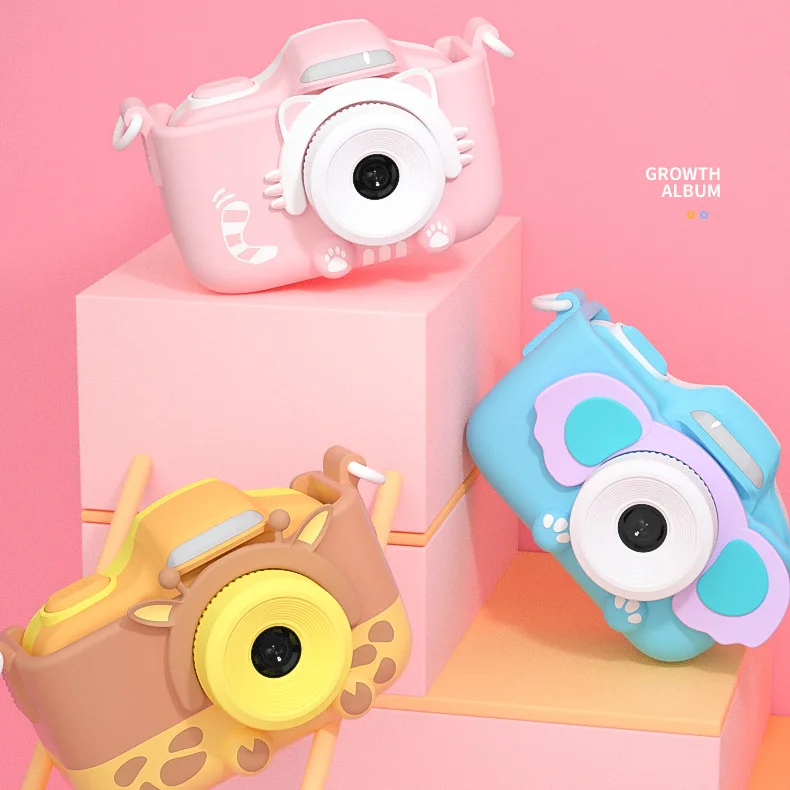 Factory Wholesale Children HD 1080 Toy Cartoon Mini Video Camera Kids Digital Video Camcorder