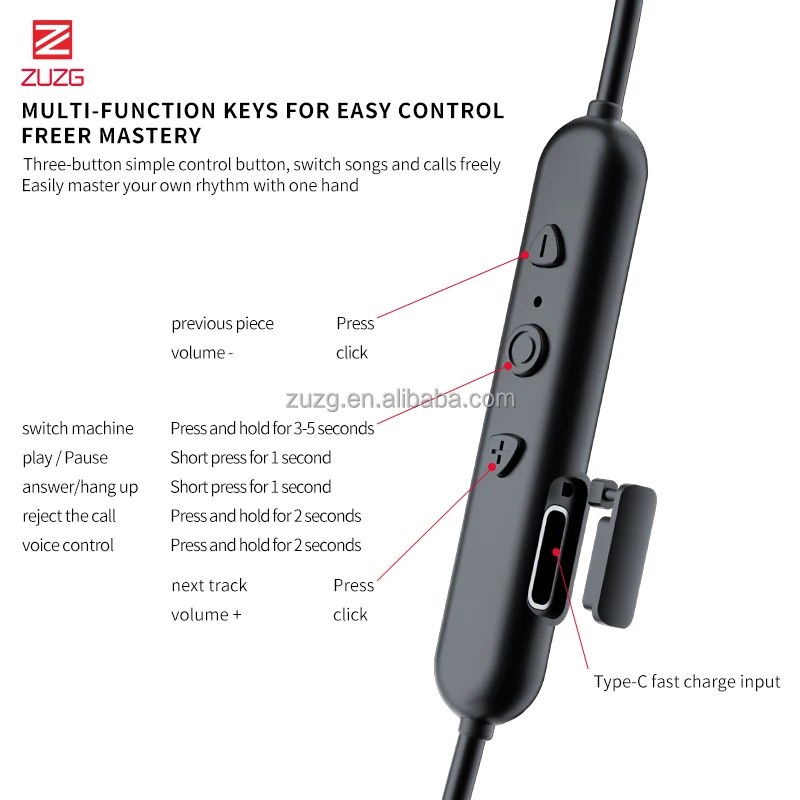 ZUZG трендовые товары спортивный Bluetooth-наушник беспроводная Bluetooth-гарнитура