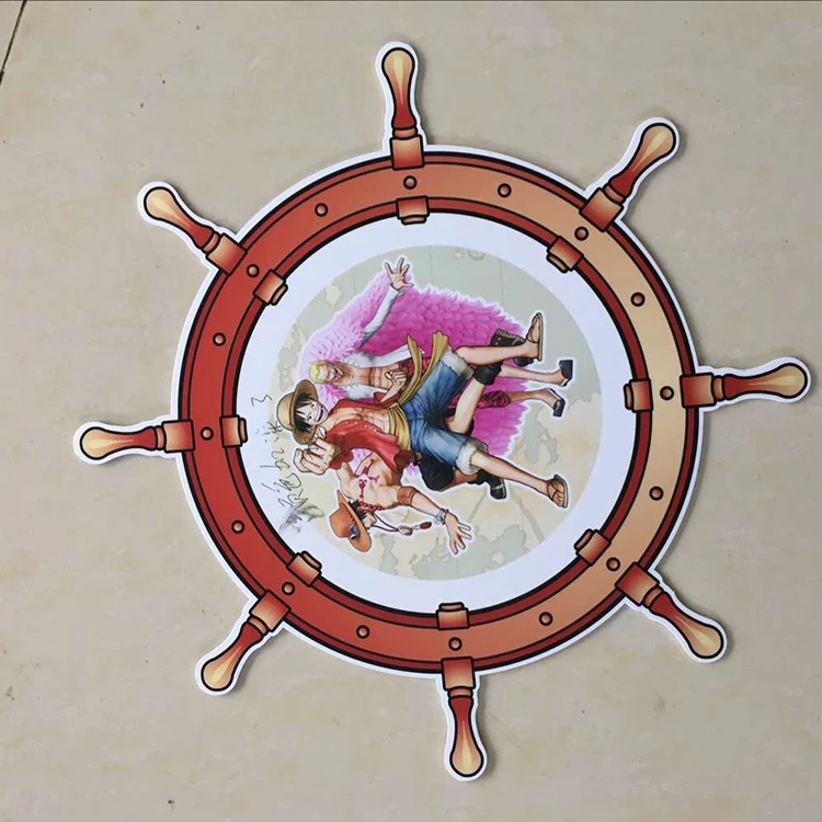 Custom Die Cut Adhesive PVC label Stickers