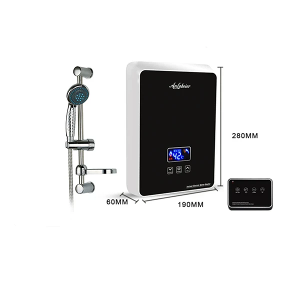 Die-cast Aluminium heating element tankless electric hot water heater for kitchen