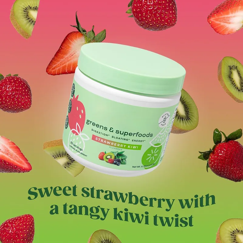 Customised Supplement Manufacturer Powder Organic Super Greens Tea Powder