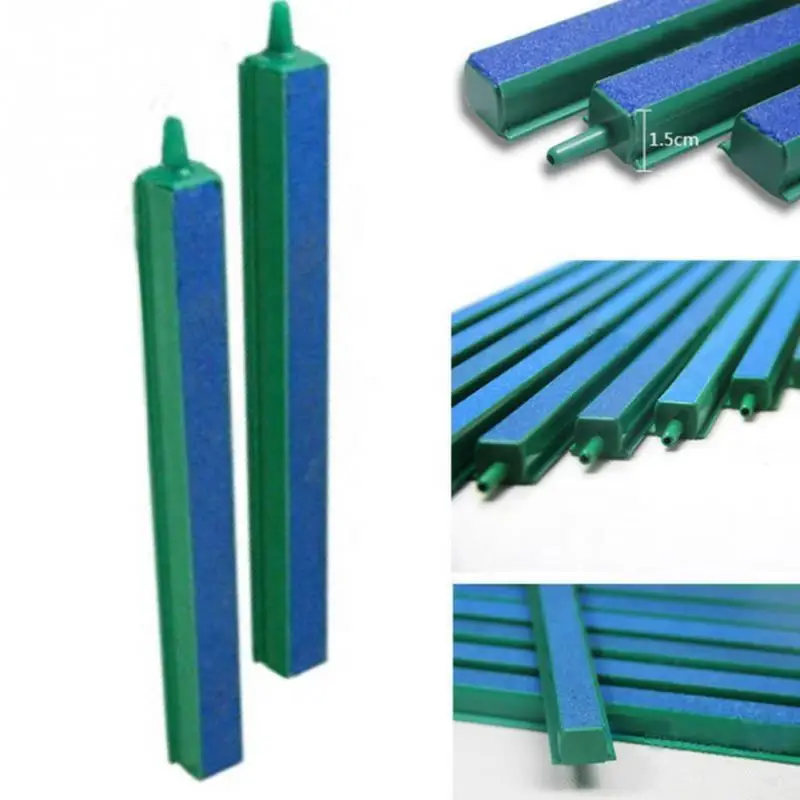 Air Stone strip Bubble Release Mineral Airstones for Fish Tank Aquarium Pump Aquarium Air Stone Aerator Attachment Air Pump