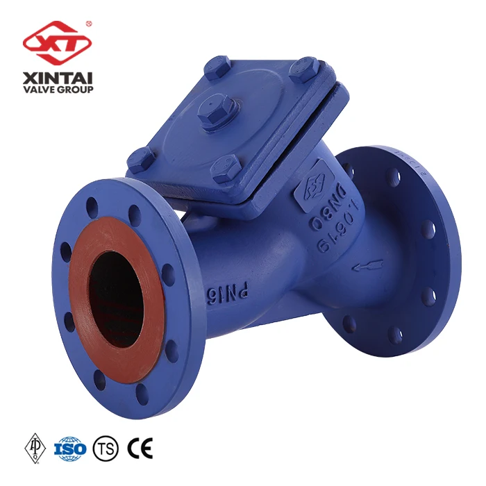 
German standard Y-Strainer GL41H-16C DN80 WCB Conveying media application 