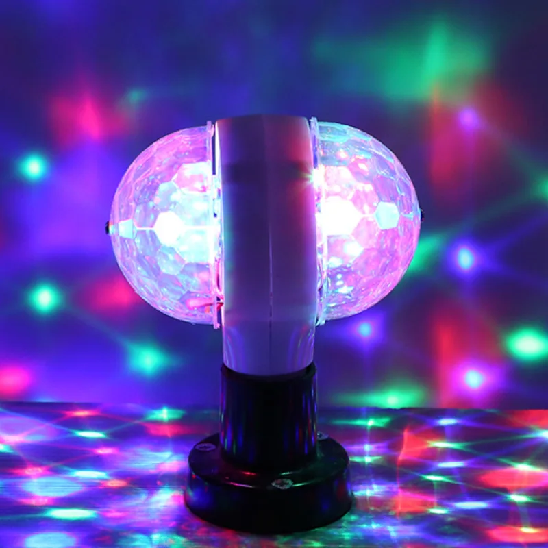 Rotating smart controller remote speaker house auto mould music machine cover custom rgb led colour bulb