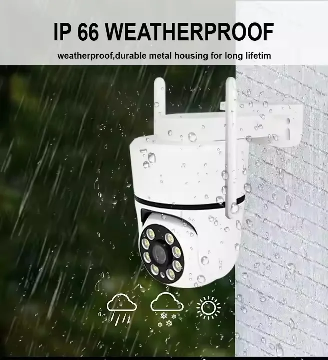 5MP CCTV KIT with screen ,2 Gun type and 2 Cloud billiard machine  WIFI wireless security camera