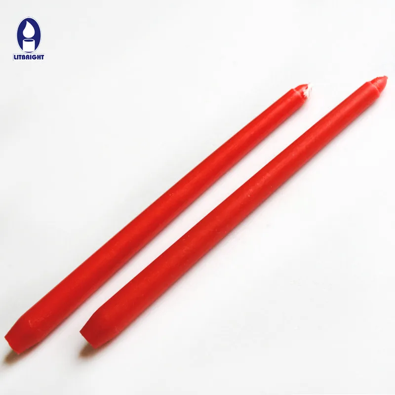 White Paraffin Wax Stick Household Dinner Cheap Candle for Sale Pink Christmas Yellow Valentine Red Orange Halloween Blue Easter