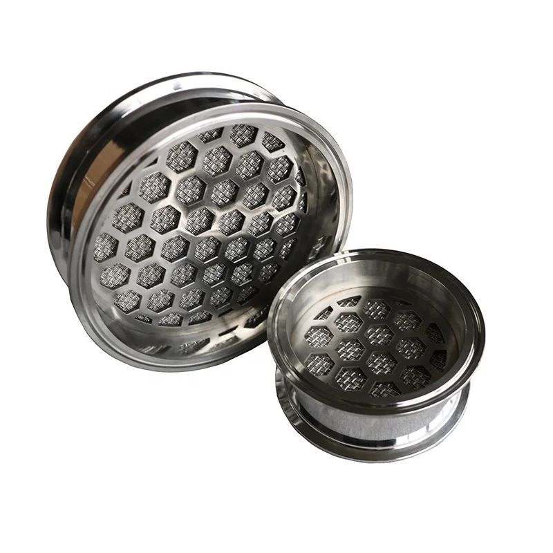 Closed Loop Extractor Part 5 micron 3 inch Sintered Triclamp Spool Filter Plate for CRC Filter Column