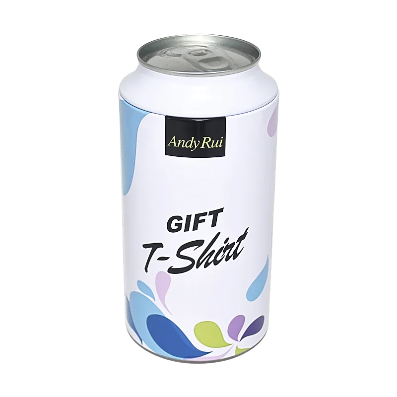 13 Years Factory Free Sample High Quality Custom Logo Printed Gift Packaging Metal Tin Can Customized Storage Stash Can