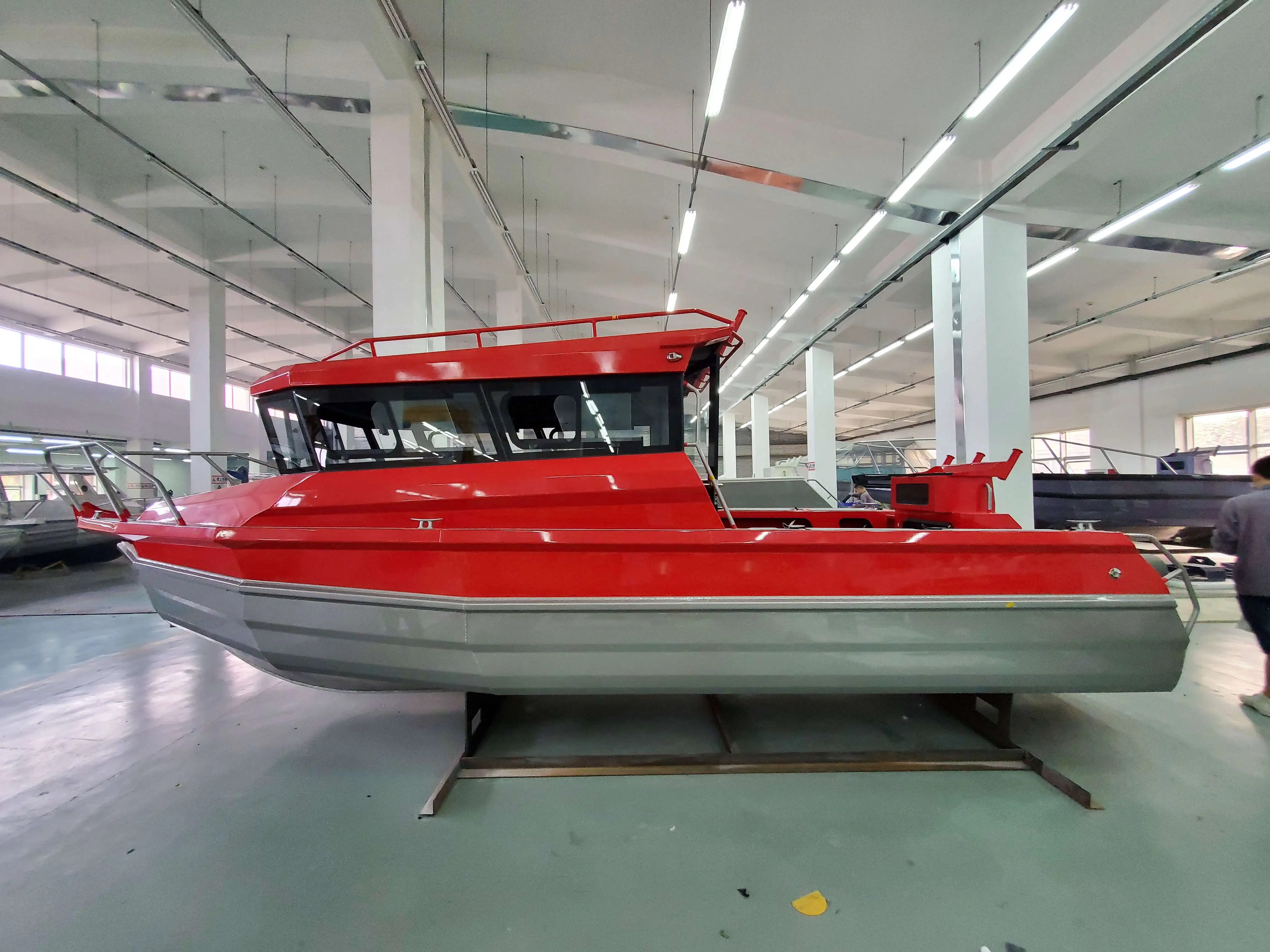 7.5m 25ft Allsea boat Easycraft Welded Aluminium Fishing Cabin Boat for sale