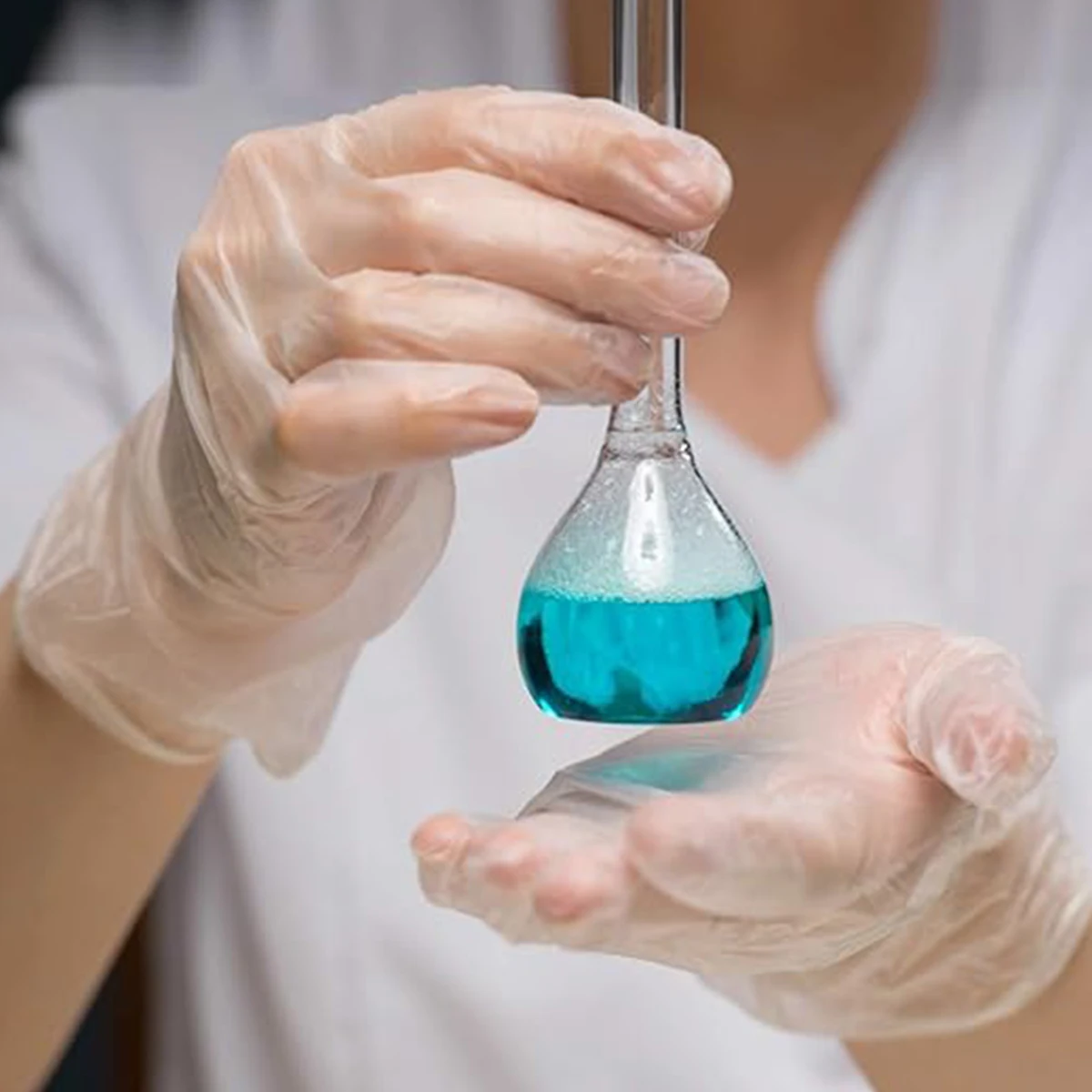 Disposable Vinyl Synthetic Exam Gloves Cleaning PVC Hand Gloves Powder Free Latex Free For Household Food Safe Hairdressing Pets